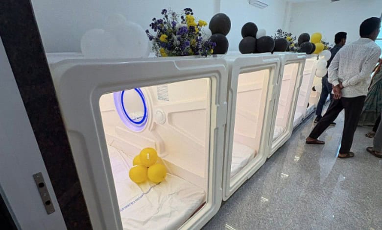 Hyderabad's Cherlapally Railway Station introduces sleeping pods