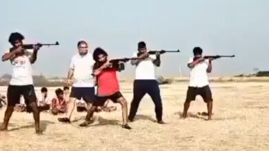 Sri Ram Sene Arms Training in Bagalkot of Karnataka