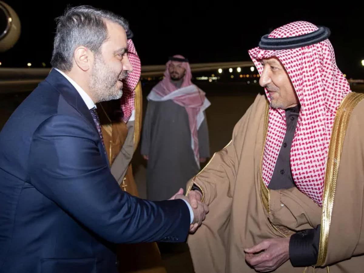 Syria's interim FM says maiden visit to Saudi Arabia 'historic'