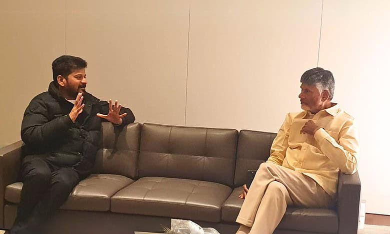 Davos Summit: Telangana CM Revanth, Andhra CM CBN meet at Zurich