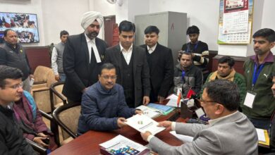 Kejriwal files nomination from New Delhi Assembly constituency