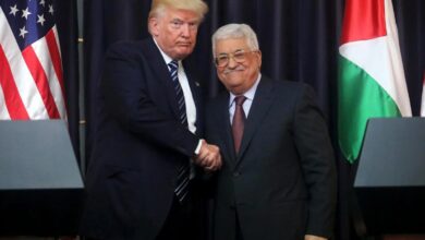 Palestinian president condemns Trump's suggestion on Gaza