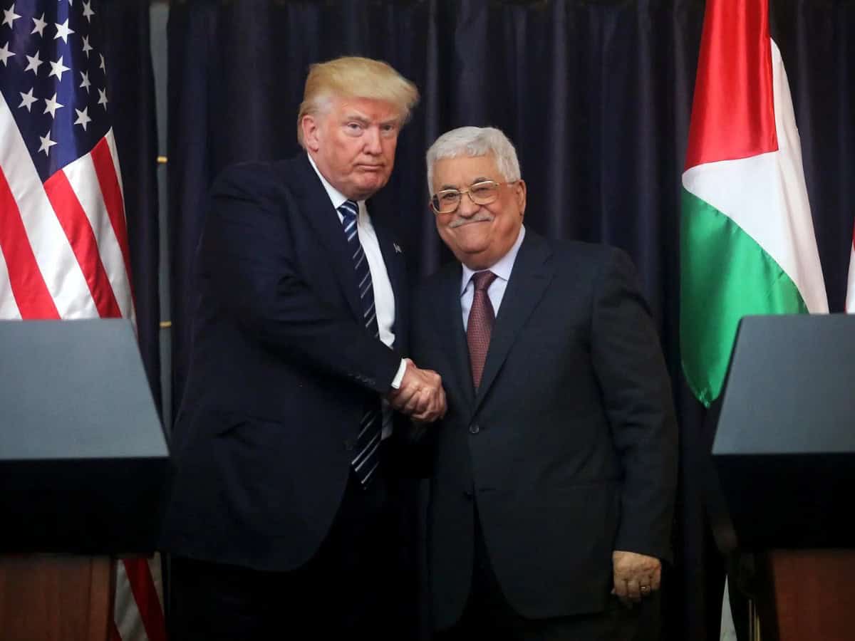 Palestinian president condemns Trump's suggestion on Gaza