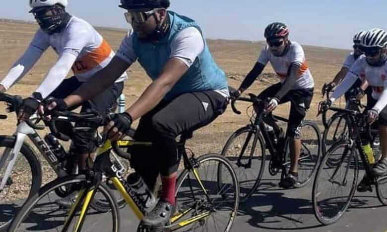 London cycle club's embarks on 550 km ride from Makkah to Madina