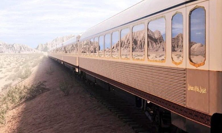 Middle East's first five-star luxury train Dream of the Desert unveiled