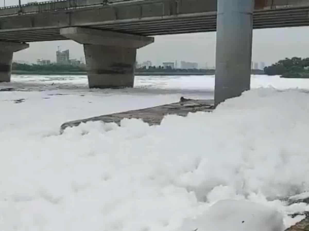 Toxic Yamuna river: AAP stands firm on charge; BJP calls it 'poll gimmick’