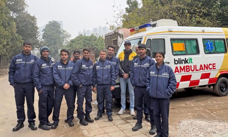 Blinkit launches ambulance service in Gurugram