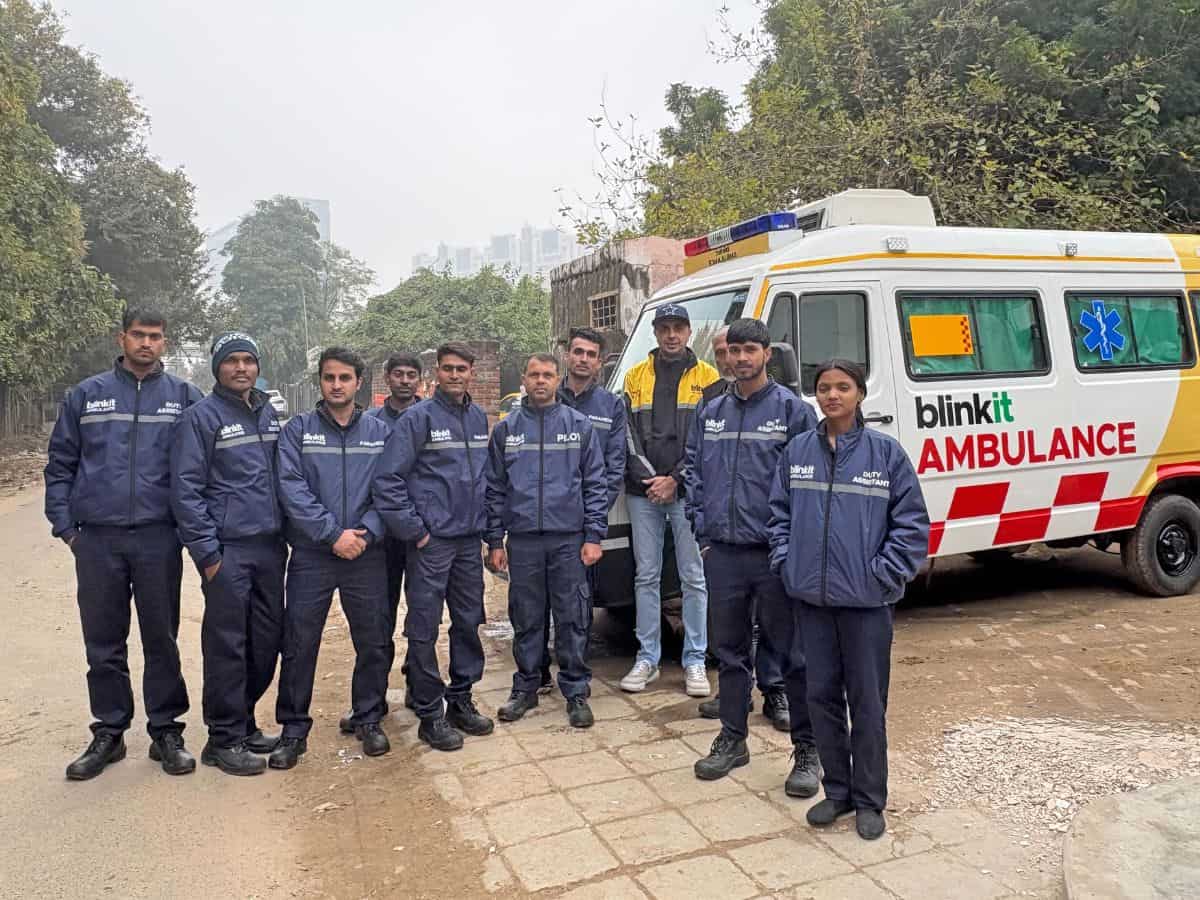 Blinkit launches ambulance service in Gurugram