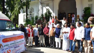 Telangana Governor flags off winter relief materials for tribal villages