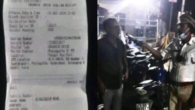 Man's breathalyzer test shocks Hyderabad police