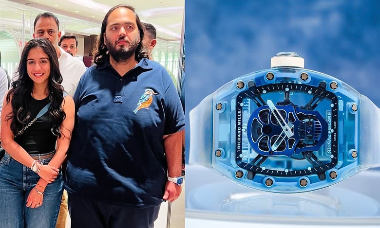 Anant Ambani wears world's rare watch, price will shock you