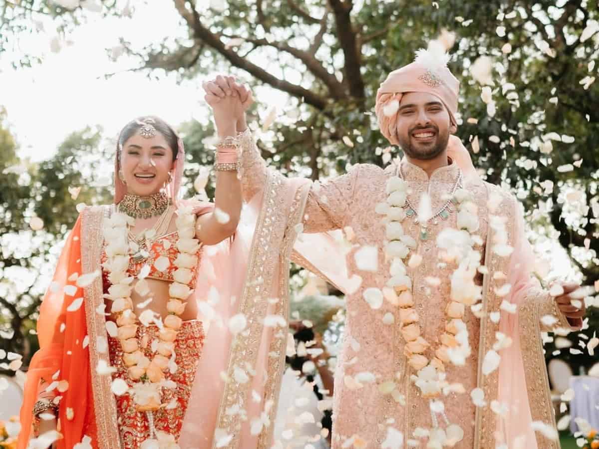 Armaan Malik- Aashna Shroff get married, see wedding pictures