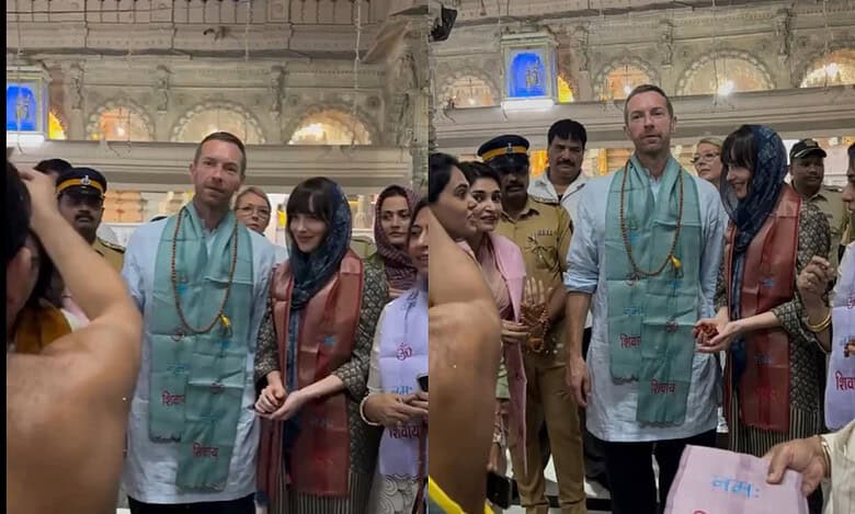 Dakota Johnson, Chris Martin spotted togethed in India