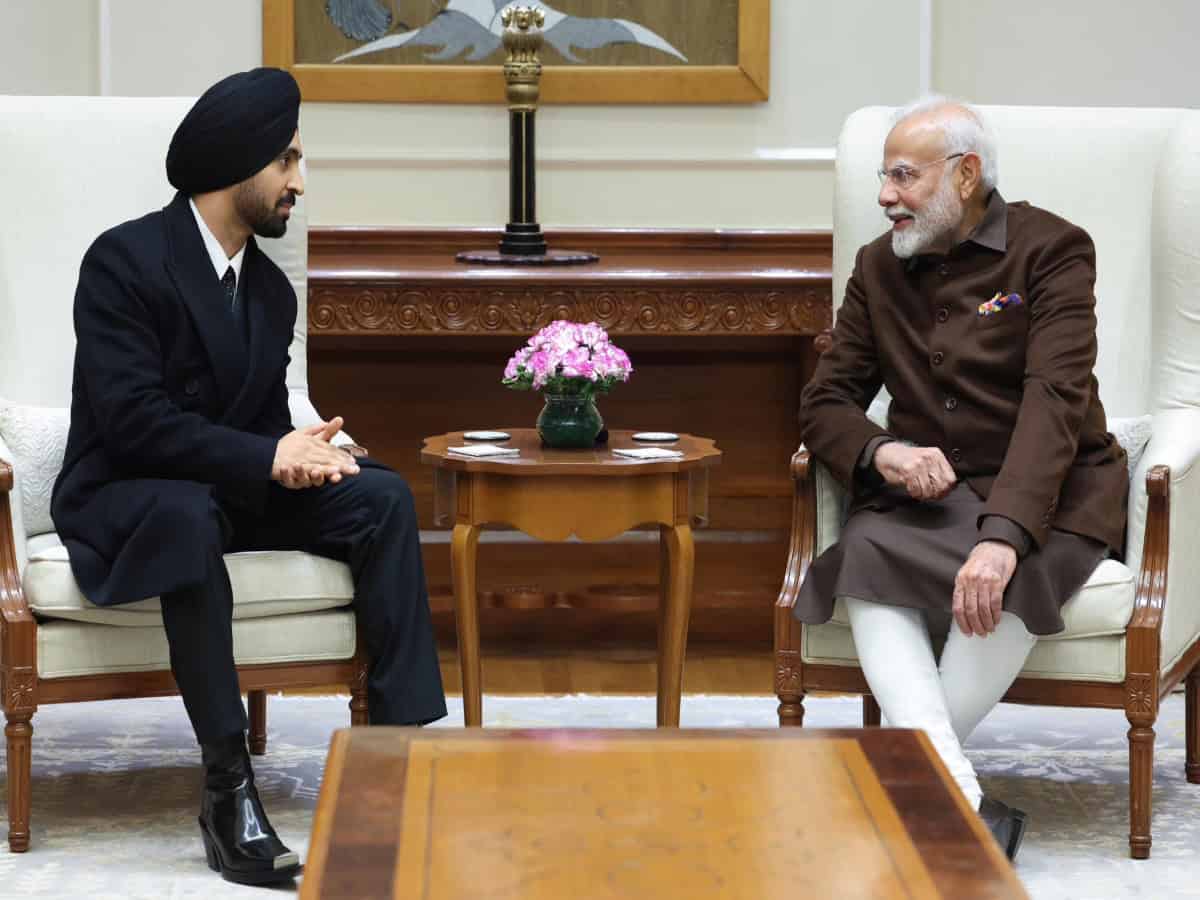 Diljit Dosanjh tells PM Modi that India can have bigger festival than Coachella