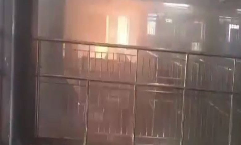 Video: Fire breaks out at Tirupati's laddu counter in AP