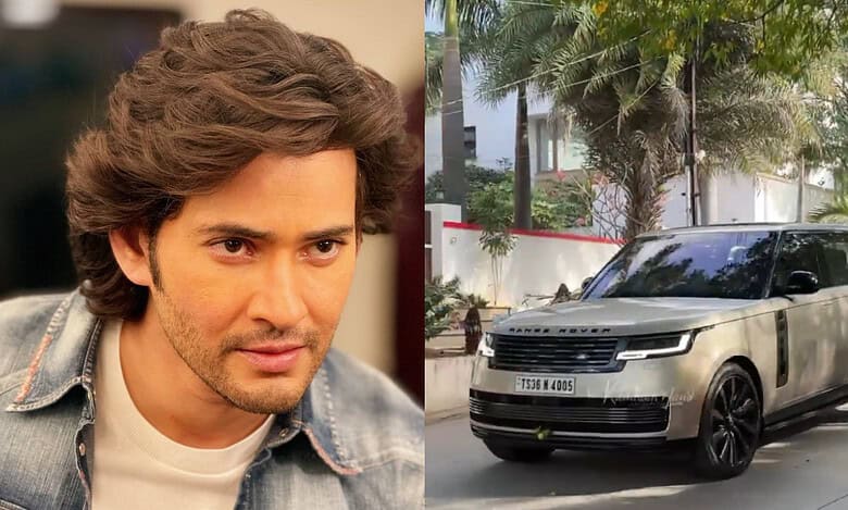 SSMB 29 launch: Mahesh Babu arrives in his swanky Range Rover