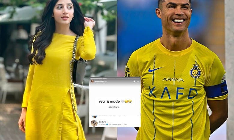 Cristiano Ronaldo wishes Happy New Year to actress Mawra Hocane?