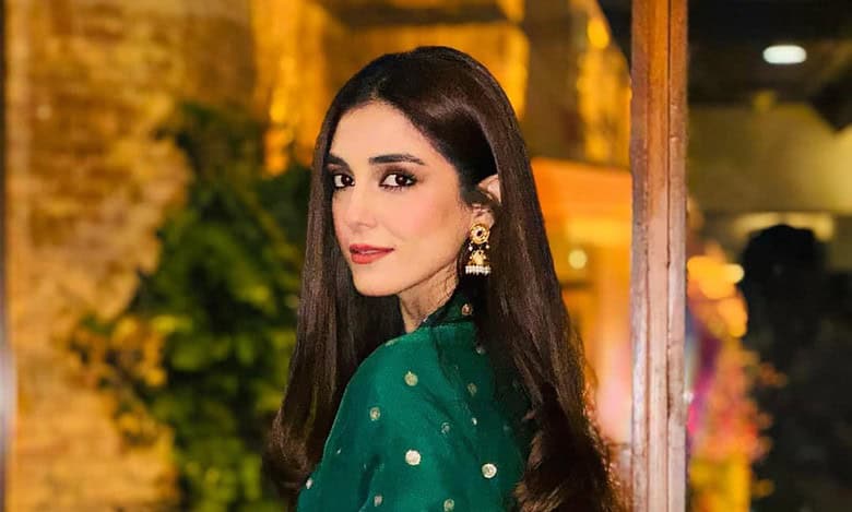 maya ali green dress Maya Ali dazzles in green and gold