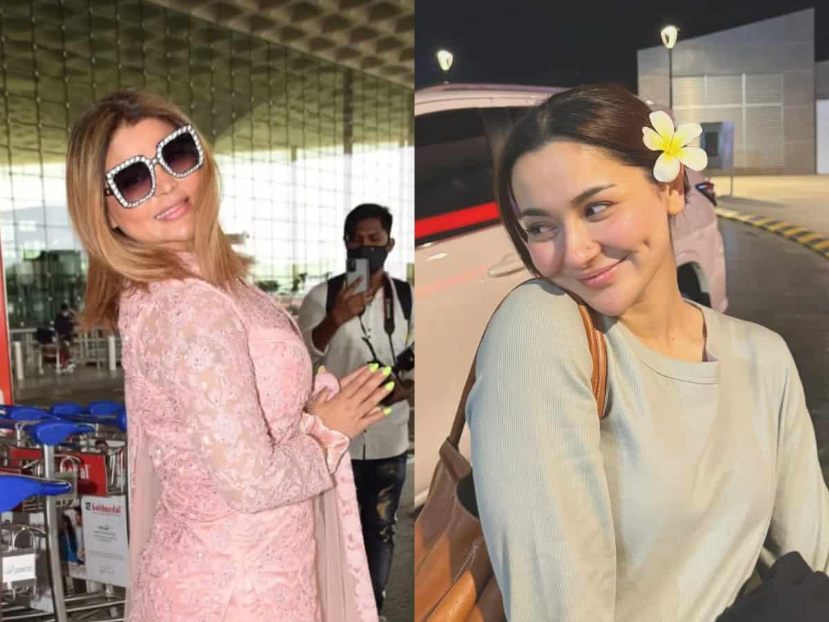 Rakhi Sawant flies to Pakistan, Hania Aamir to pick her from airport