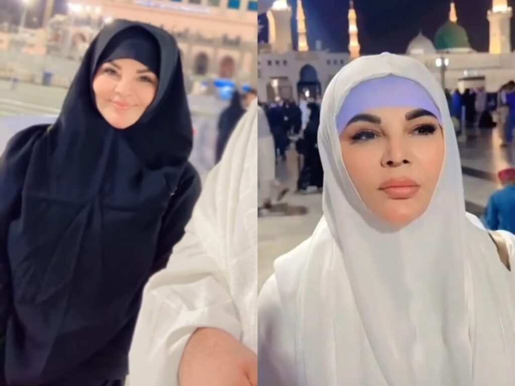 Rakhi Sawant starts 2025 with Umrah: Videos from Makkah, Madinah