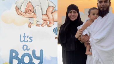 Name of Sana Khan's second newborn son revealed, watch video