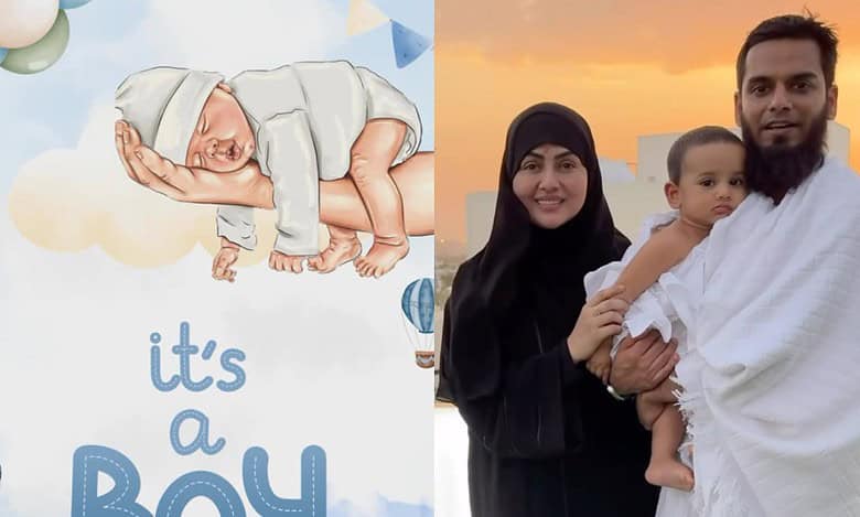 Name of Sana Khan's second newborn son revealed, watch video