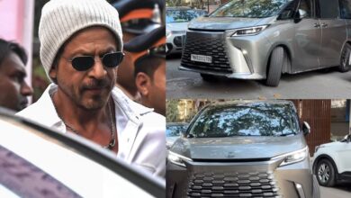 Shah Rukh Khan seen in his new Lexus car, see how much it costs