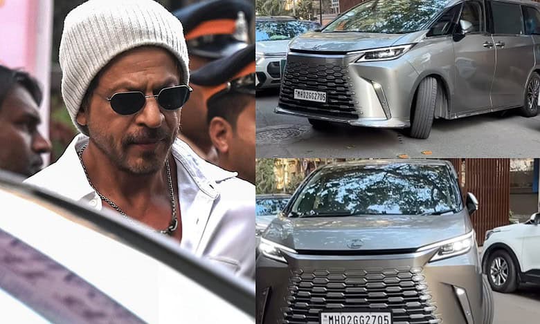 Shah Rukh Khan seen in his new Lexus car, see how much it costs