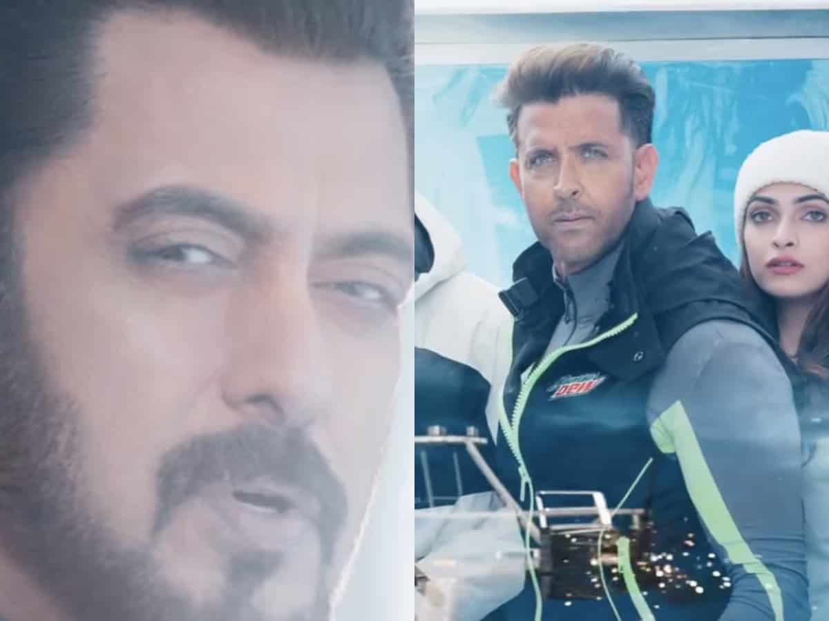 Salman Khan and Hrithik Roshan finally share screen for the first time