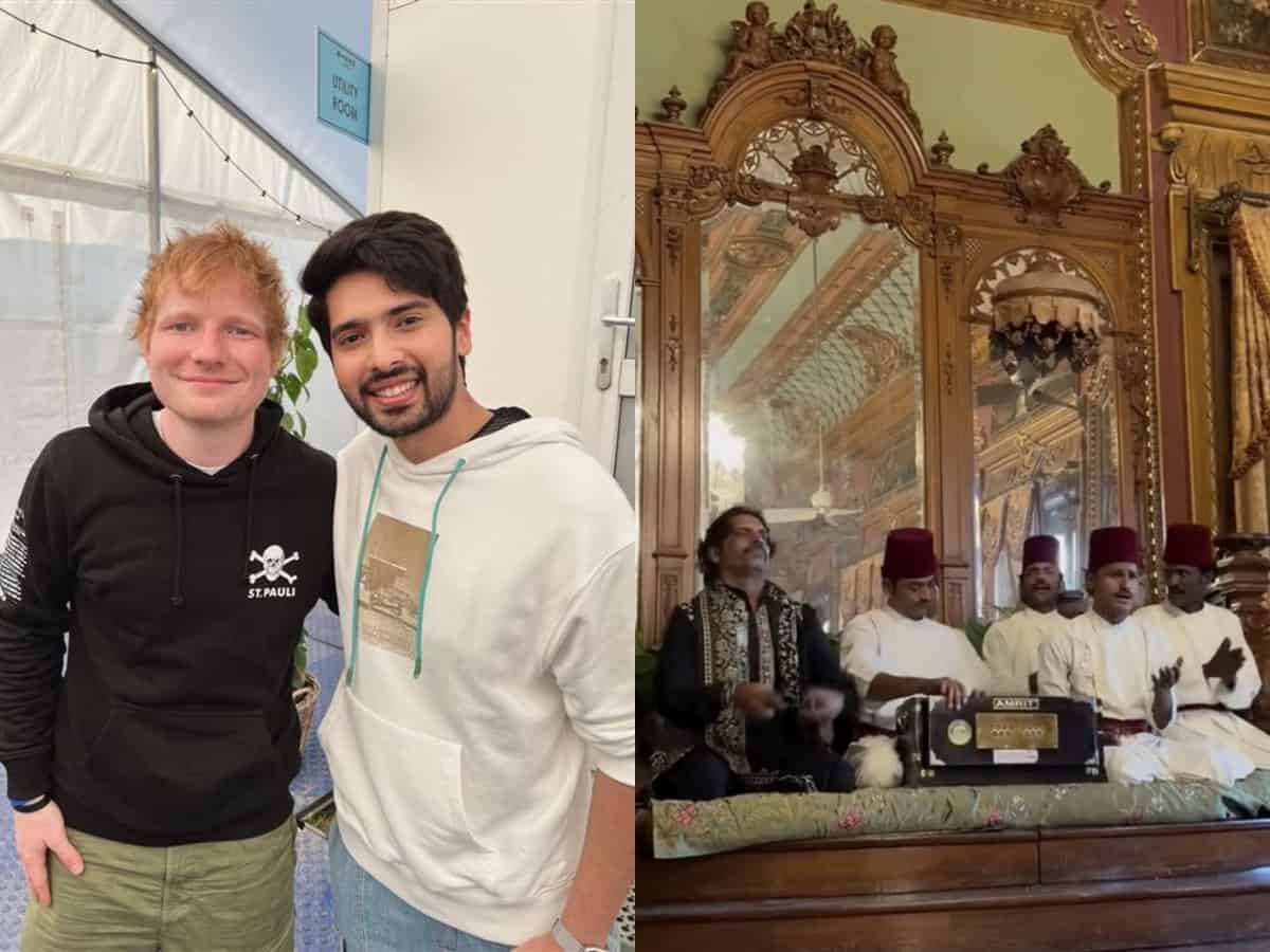Ed Sheeran's Hyderabad diaries: Haleem to sight seeing with Armaan malik
