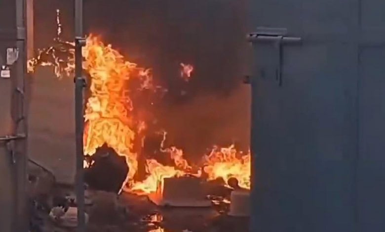 Fire erupts at plastic company in Hyderabad's Katedhan