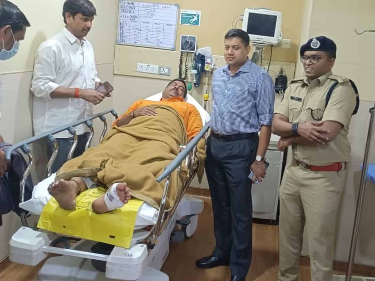 CCS constable and bouncer injured in firing at Prism Club in Gachibowli.