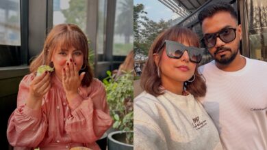 Hina Khan's fun 'day out' includes food and family