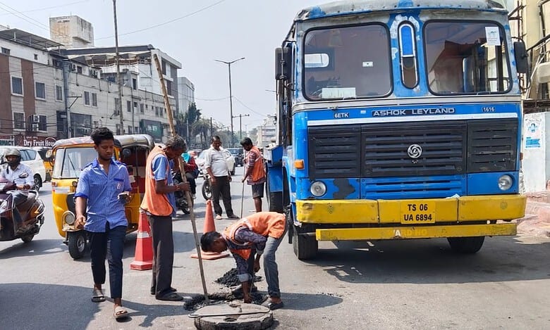 Hyderabad Water Board resolves sewage overflow at Lakdikapul, warns restaurants
