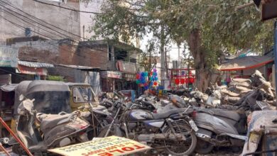 Hyderabad: Seized vehicles rusting at Hussaini Alam police station.