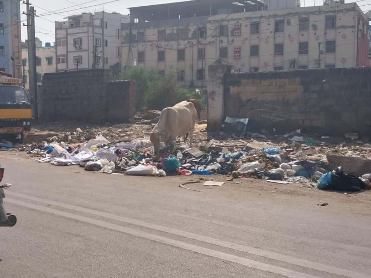 Hyderabad residents urge reinstatement of garbage disposal bins