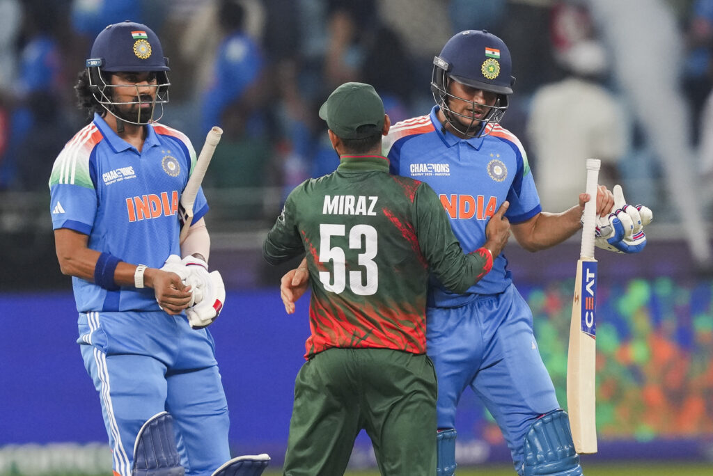 ICC CT 2025: IND vs BAN