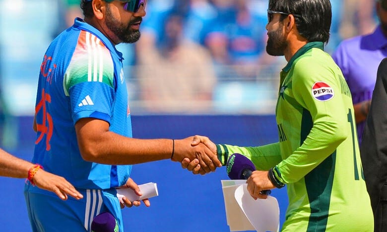 India vs Pak Champions Trophy: Pakistan bats first, off to a slow start