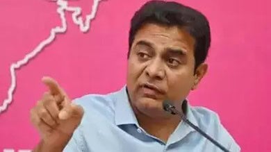 KTR alleges that CM Revanth Reddy wants to give Lagcherla lands as dowry to his son-in-law.