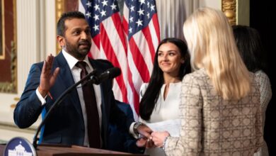 Kash Patel takes oath as FBI director
