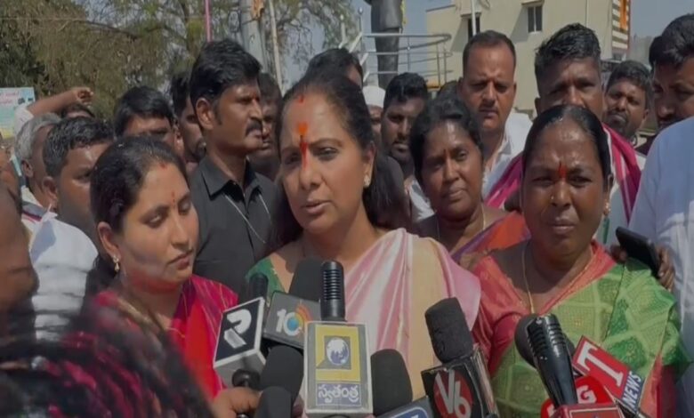 Kavitha urges CM to provide real data on Telangana caste survey
