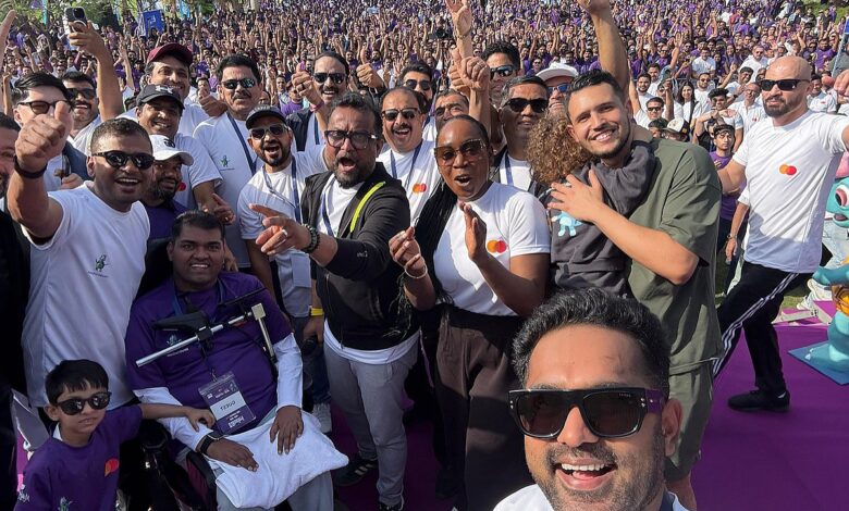 Malayalam actor Asif Ali leads Lulu Walkathon 2025 in Dubai