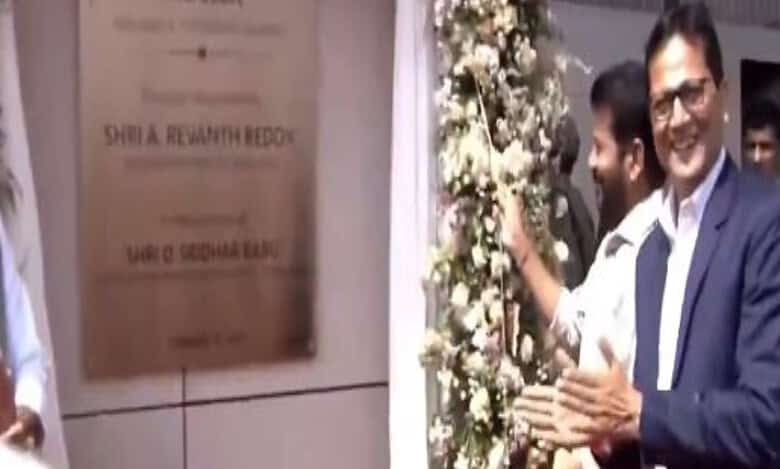 CM Revanth inaugurates new Microsoft Office in Hyderabad