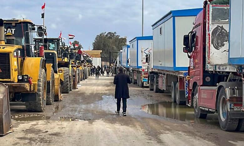 Israel blocks entry of mobile homes, heavy equipment into Gaza