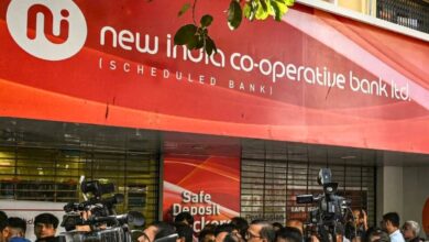 Long queues outside New India Co-operative Bank after RBI imposes restrictions