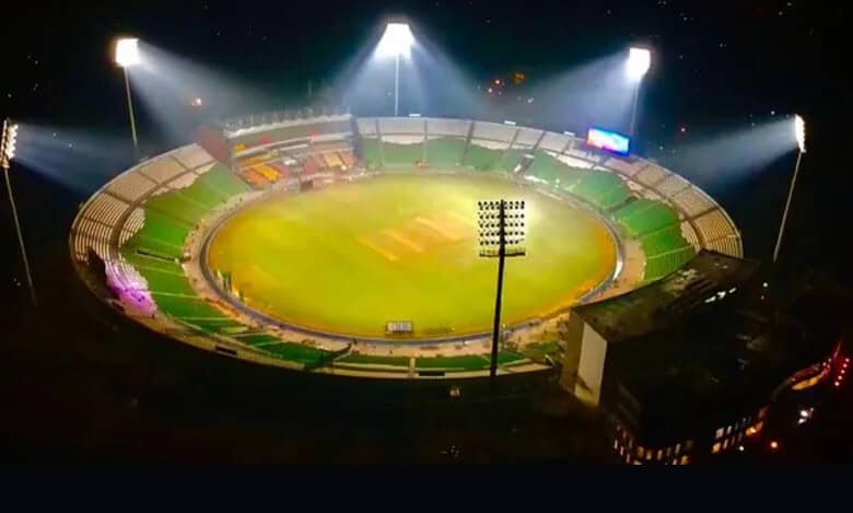 Gaddafi Stadium in Pakistan