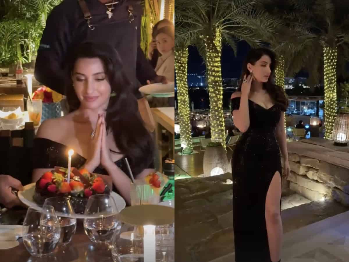 Nora Fatehi gives a peek into one of her ‘favourite birthdays ever’