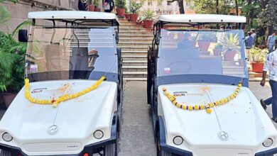 2 buggies for differently abled introduced at Telangana HC