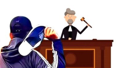POCSO convict hurls skipper at judge at Rangareddy District Court on Thursday morning.
