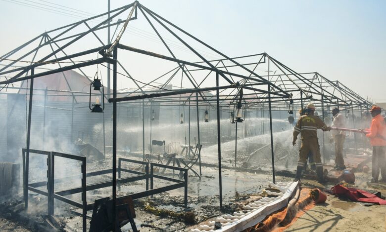 Uttar Pradesh: Fire at camp in Maha Kumbh Mela, none injured
